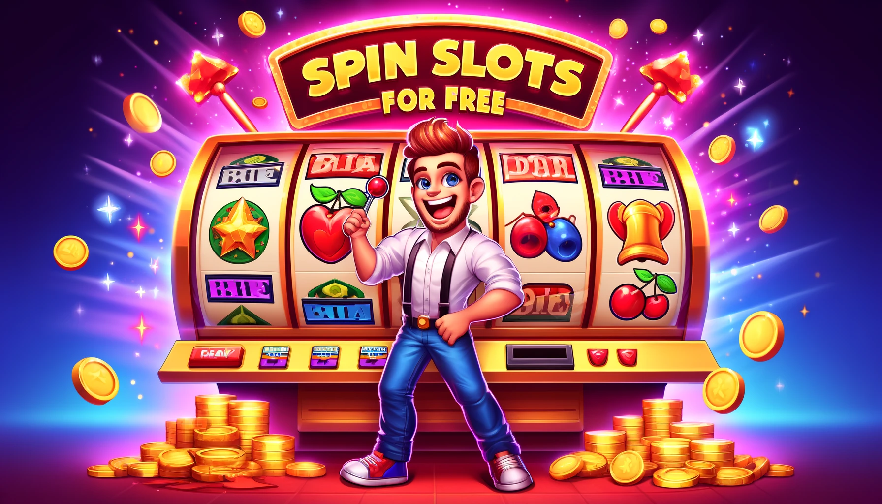 Spin slots for free